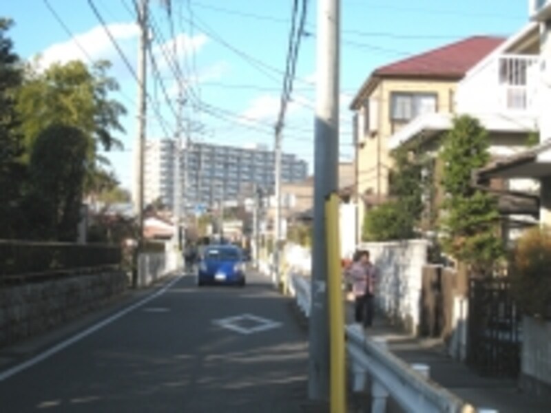 南流山～鰭ヶ崎間の住宅街