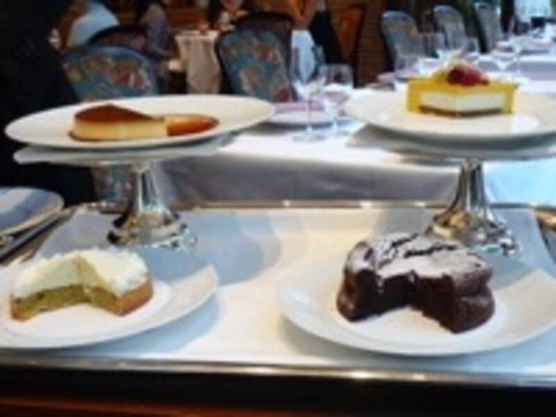 ワゴンデザート