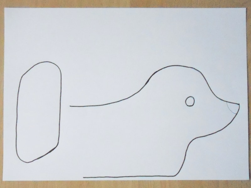 入園・入学準備！ショルダーバッグのアップリケ型