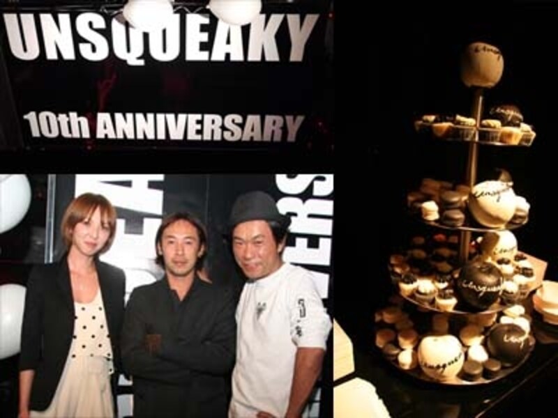 「UNSQUEAKY」10周年記念PARTY