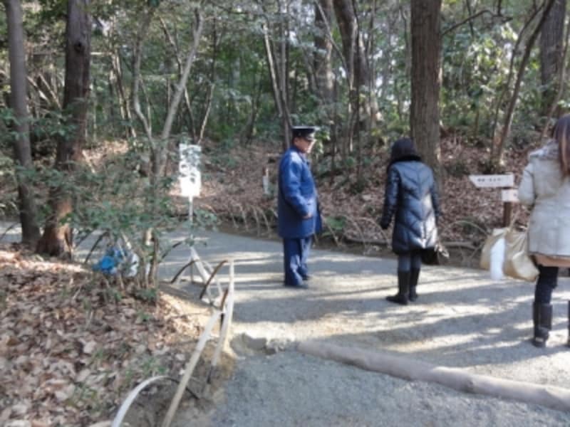 この先が清正井がある