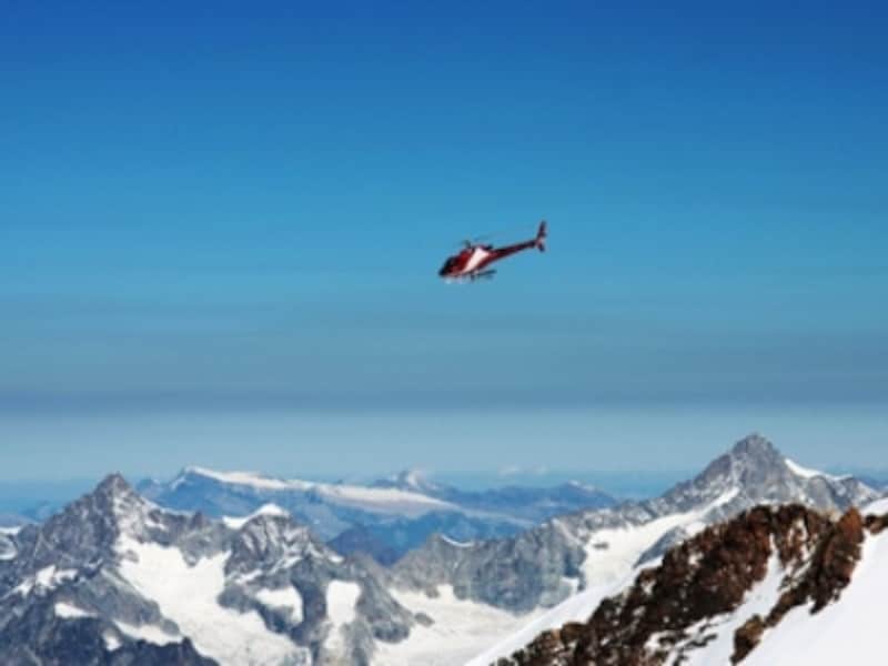 スイスの遊覧飛行イメージ