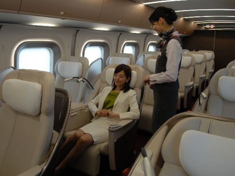 アテンダントさんのサービス