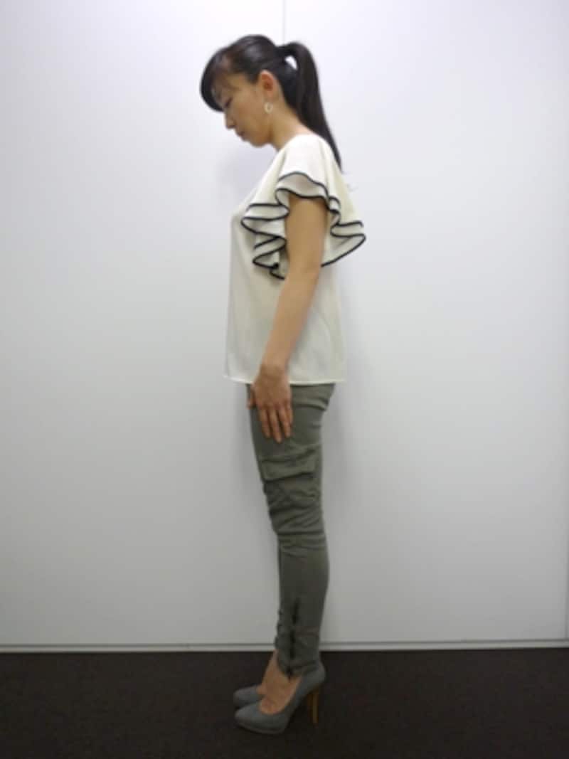 みぞおちを意識する