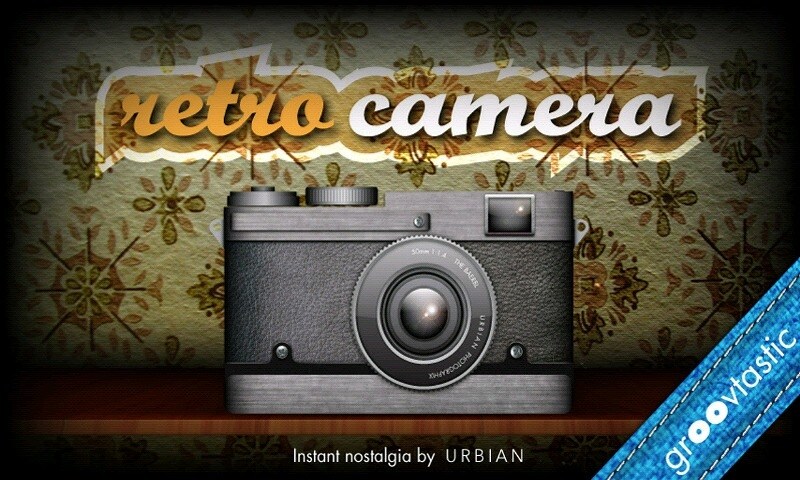 5つのレトロカメラモードが楽しめるRetro Camera