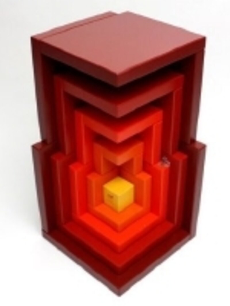 5色の美しいグラデーションは見ているだけでも素敵