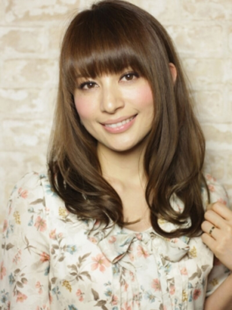 40代は前髪だけで若返る アラフォーに似合う前髪ヘアスタイル7 All About オールアバウト