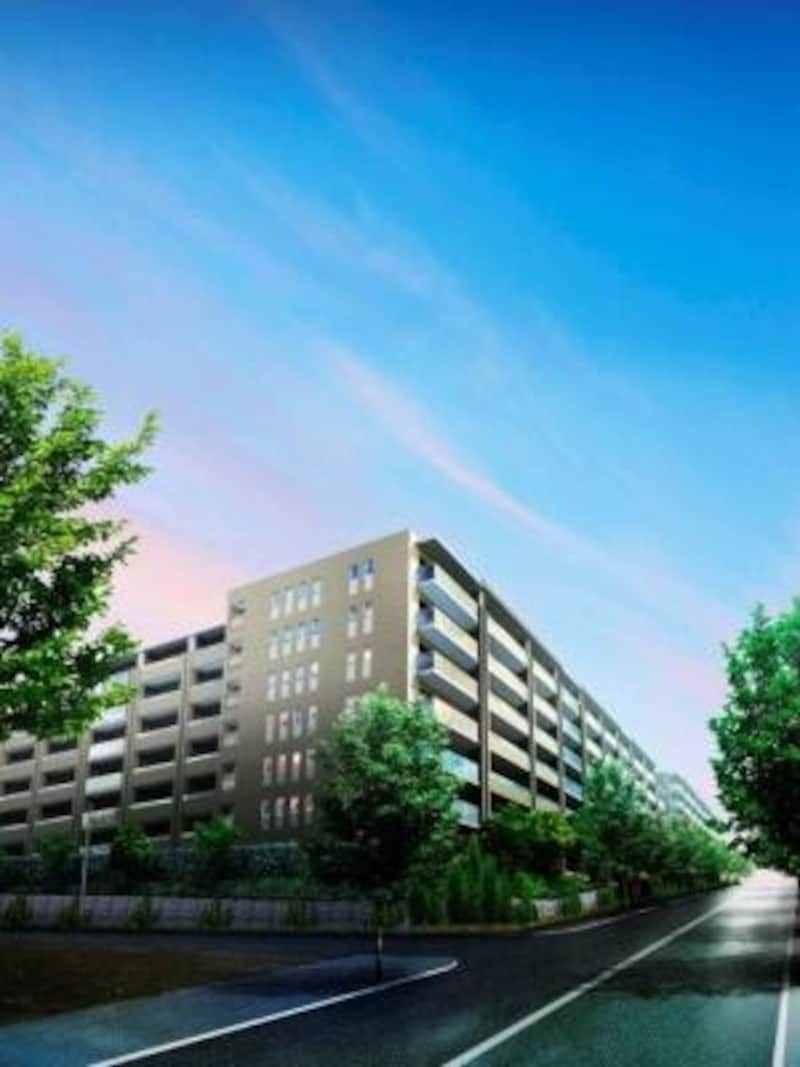 「ザ・パークハウス 市ヶ尾」外観完成予想図
