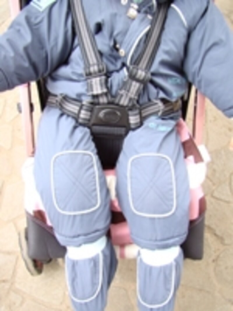 足乗せを縮めればひざも曲げやすい