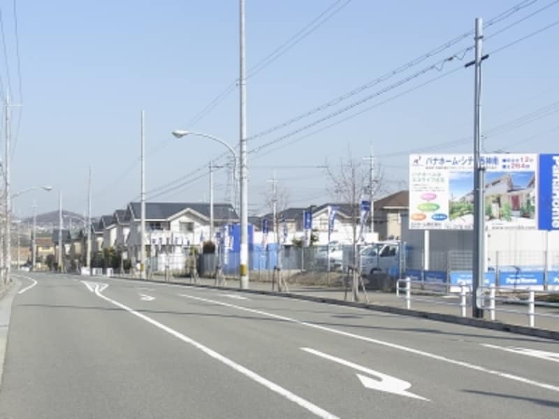 戸建て分譲地、西神南