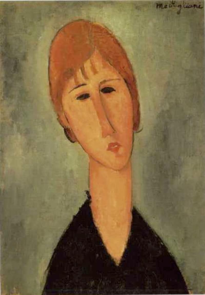 アメディオ・モディリアーニ「赤毛の女」