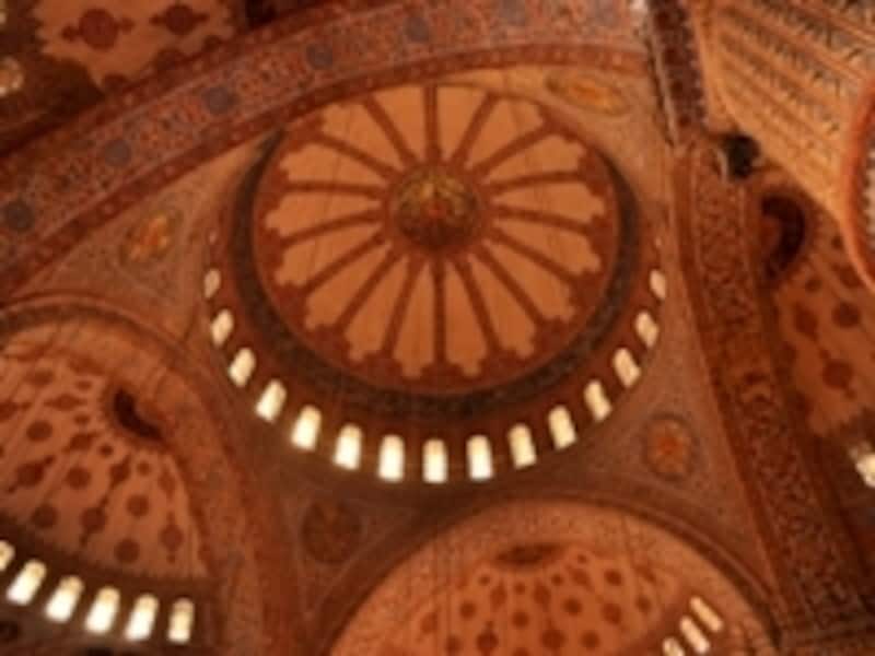 スルタンアフメットモスク天井