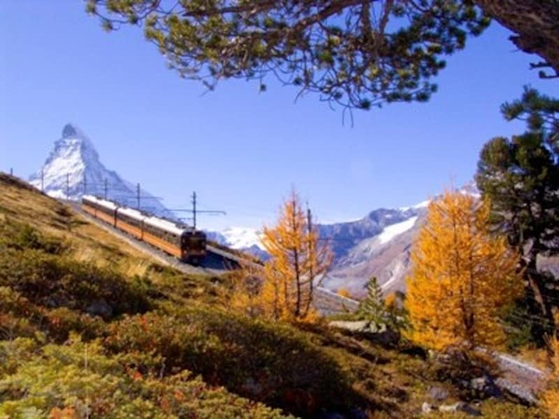 スイスの山岳交通機関イメージ
