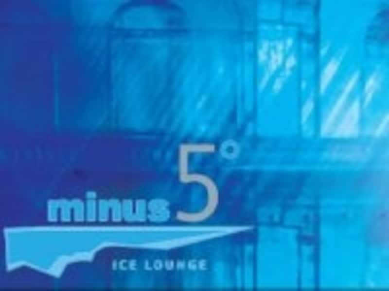 防寒具を着込んでバーへ