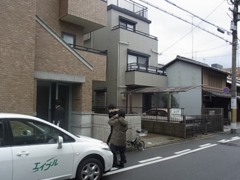 室町通沿いマンション