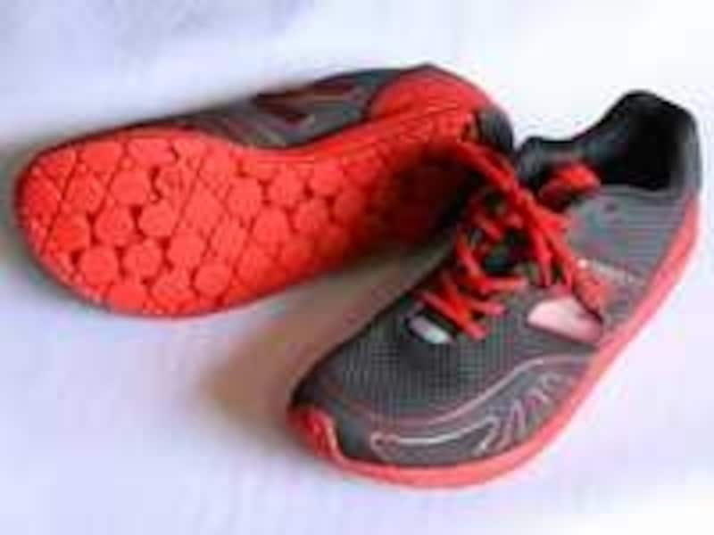 ミニマスMRは、クッションを利かせたジョギングシューズというのがガイドが着用した印象