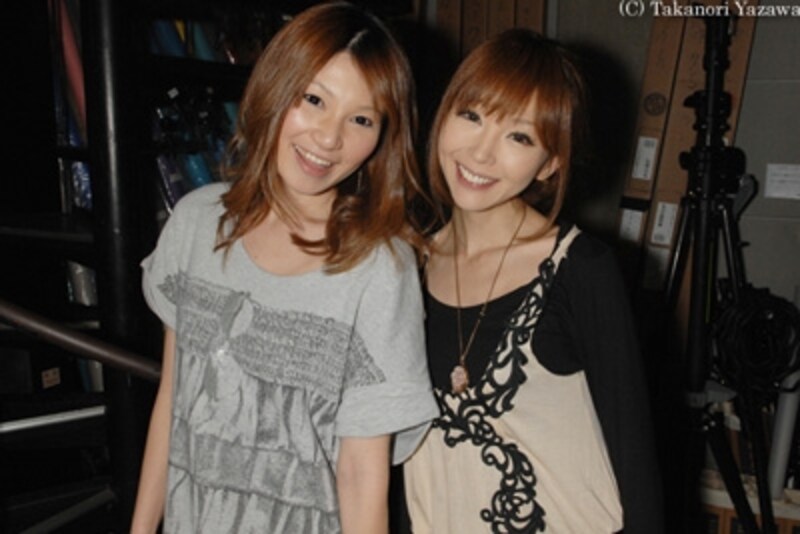 プロデューサーの南香織ちゃんと、ヘアメイクを担当した山崎みどりちゃん