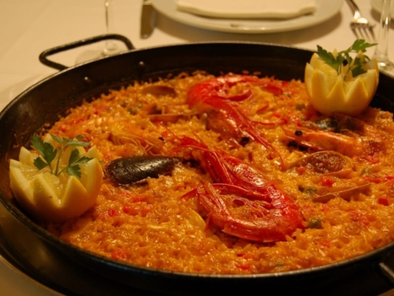 ラ・バラカ・魚介パエリア