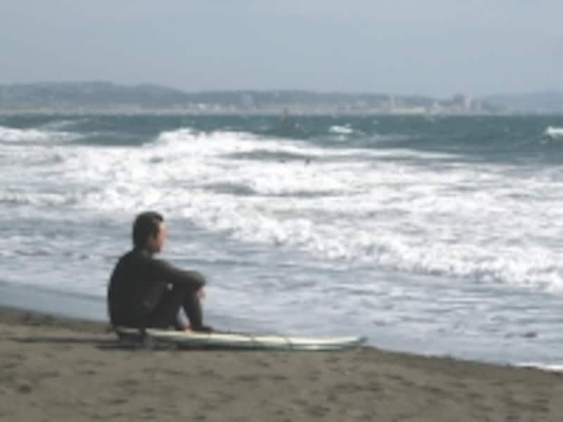 茅ケ崎のビーチ