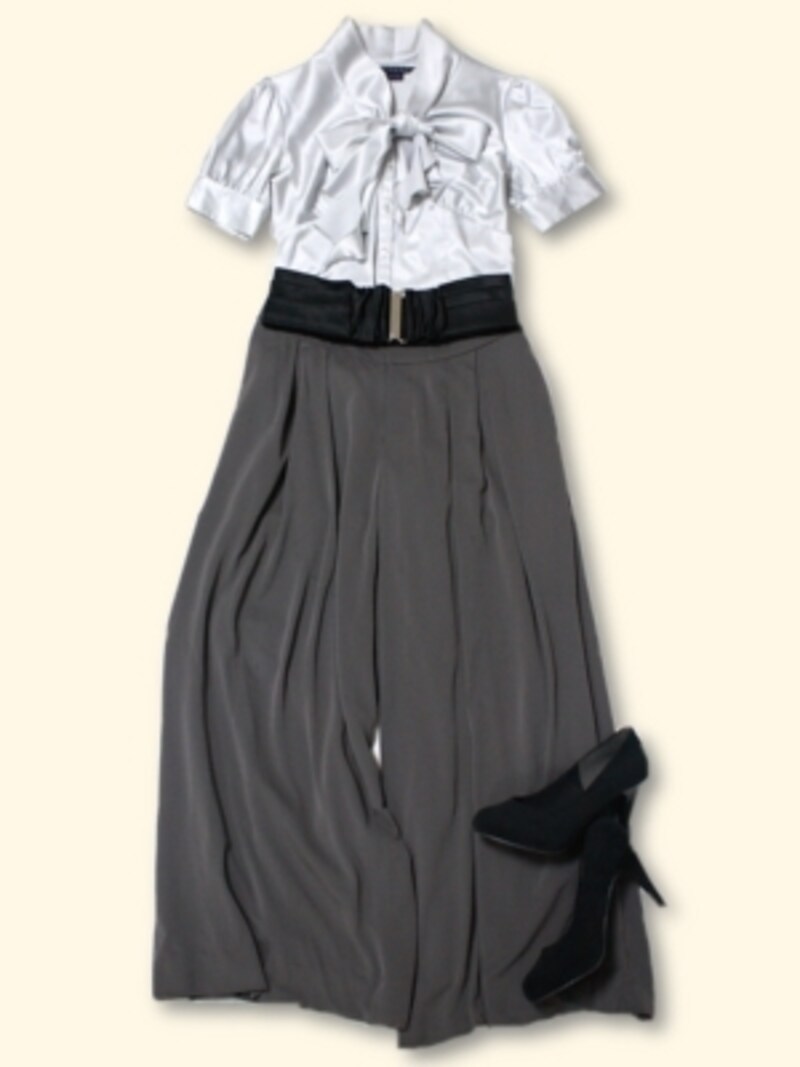 Sサイズさんでも大丈夫！マキシ丈ボトム着こなし術