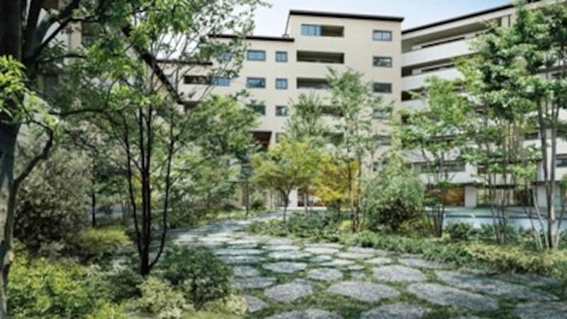 「アトラス志村三丁目」オアシスガーデン完成予想CG