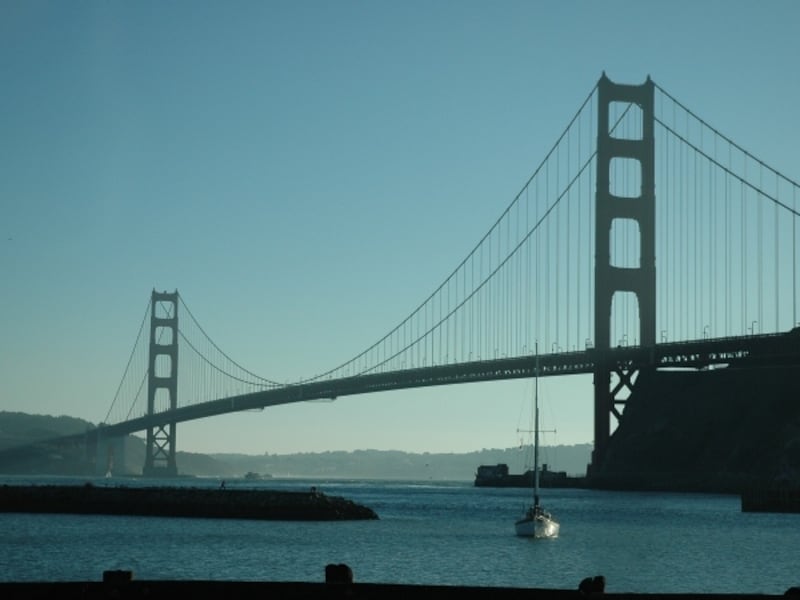 高級住宅地サウサリートからの眺め