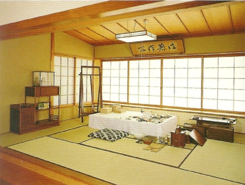 かつてのアトリエをそのまま再現