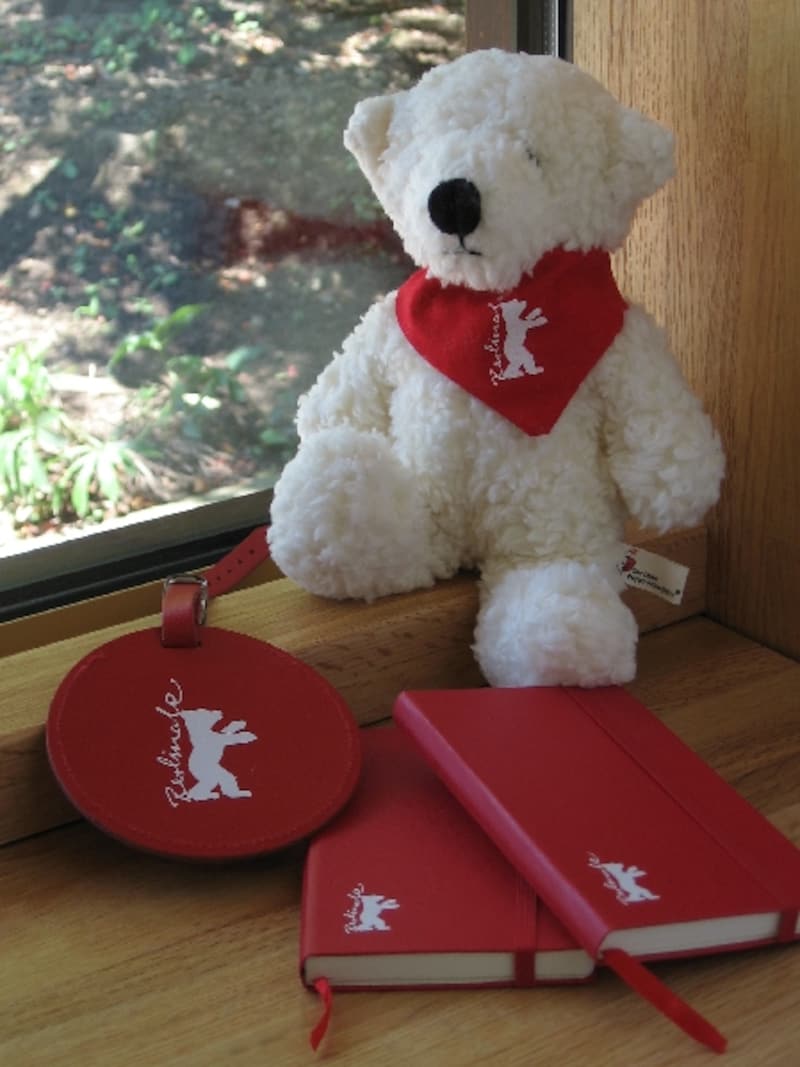 ベルリン映画祭の公式グッズundefinedベルリン市の紋章の「熊」がモチーフ。