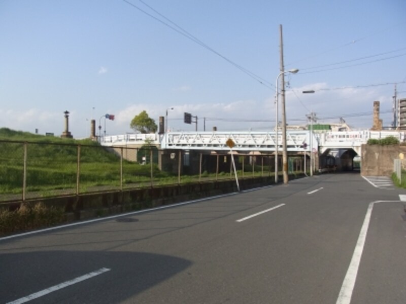 淀川と中津駅界隈