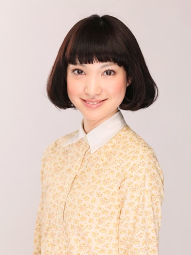 眉上バング×ラウンドフォルムの究極バランス