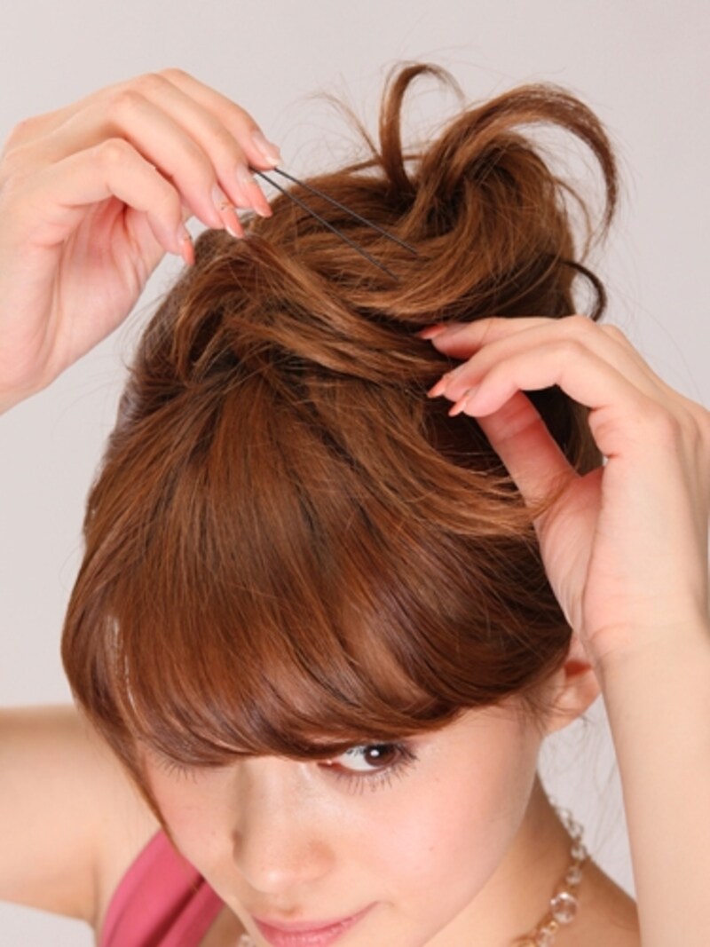 毛束は細かく取るとボリュームが出やすい