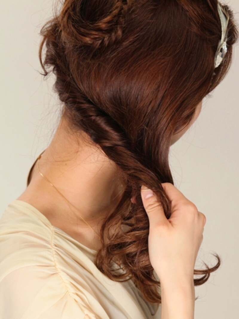 しっかり目にねじる