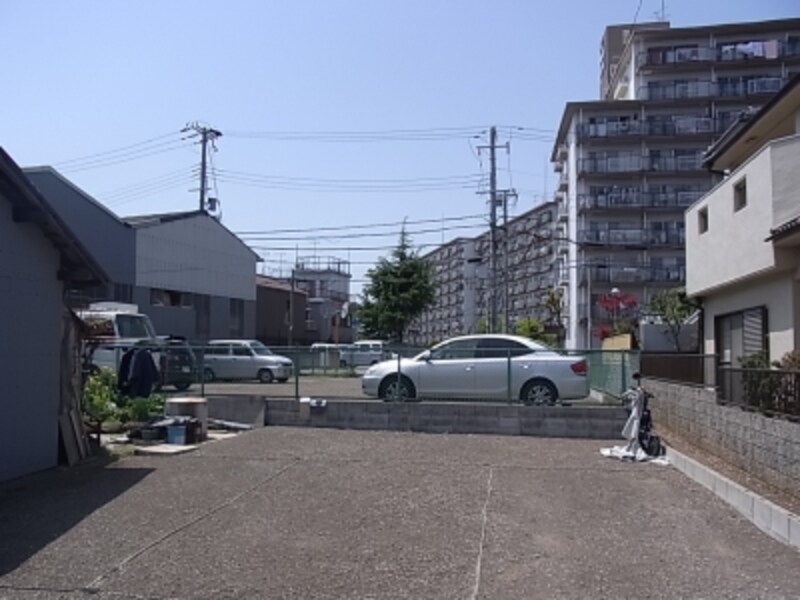 雑然とした街並