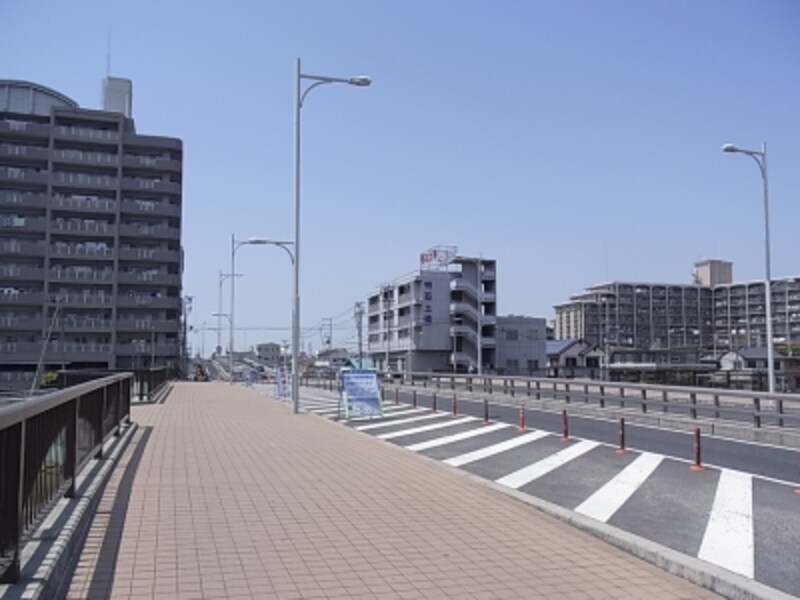 マンションの多い明石駅南西方面
