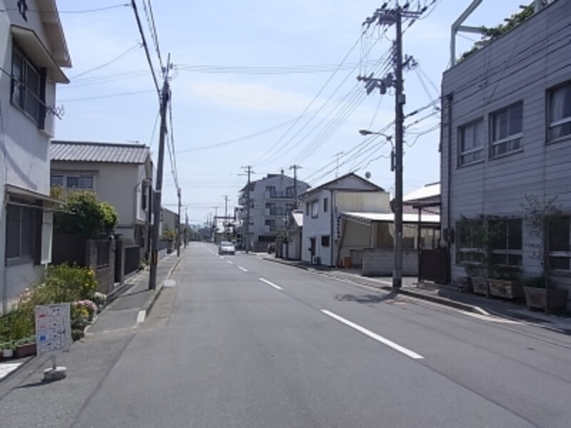 のんびりした街並＠明石