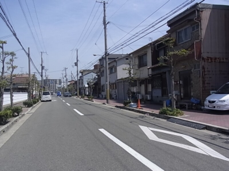 のんびりした街並＠明石