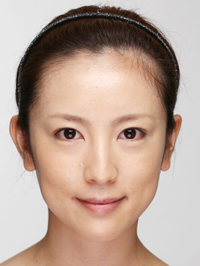 簡単に立体感のあるツヤ肌が実現できます