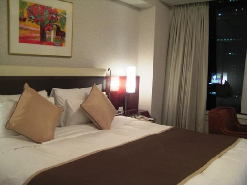 海外ホテルダブルベッド