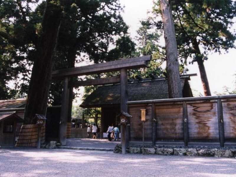 伊勢神宮・外宮（1）／正宮入口