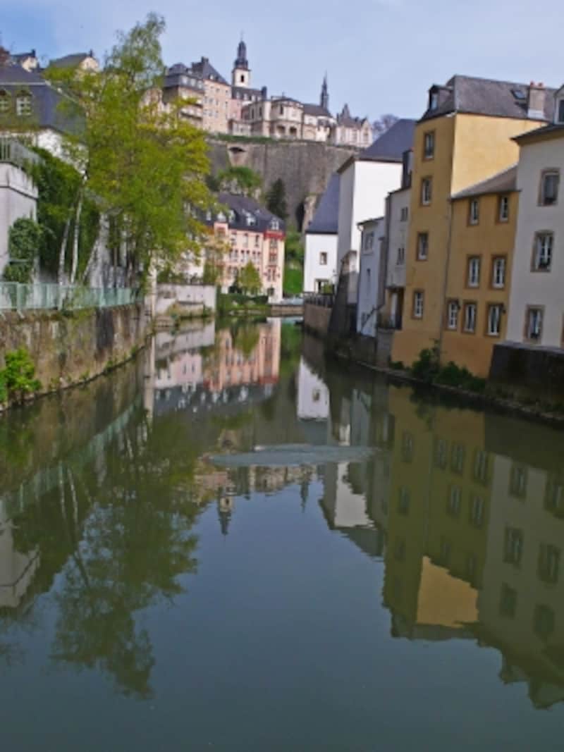 グルント地区の美しい水路