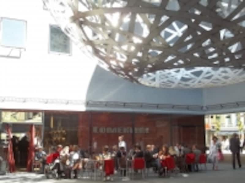 フュンフへーフェのカフェ