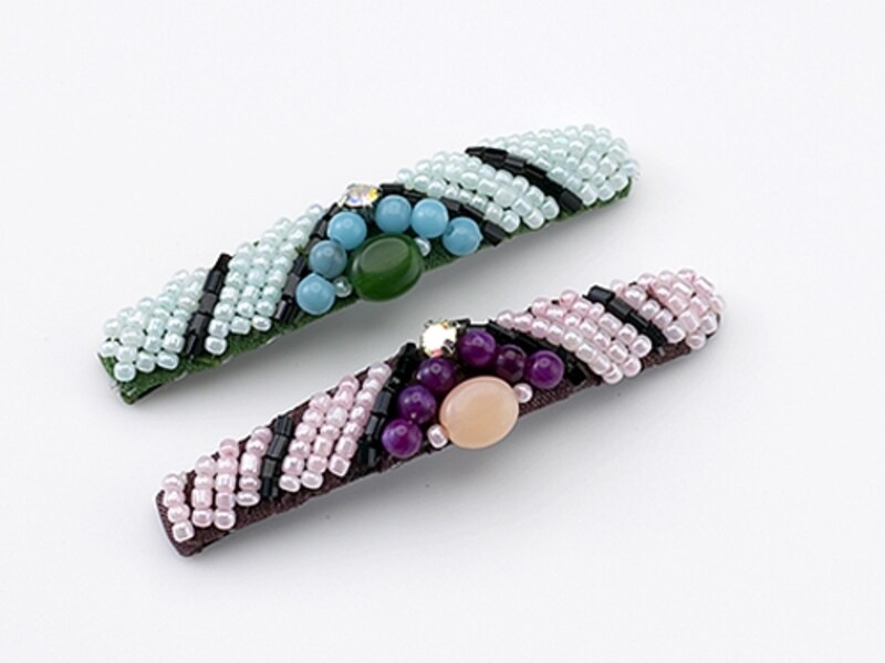 初夏にピッタリの涼しげなカラー使いが魅力のミニバレッタ