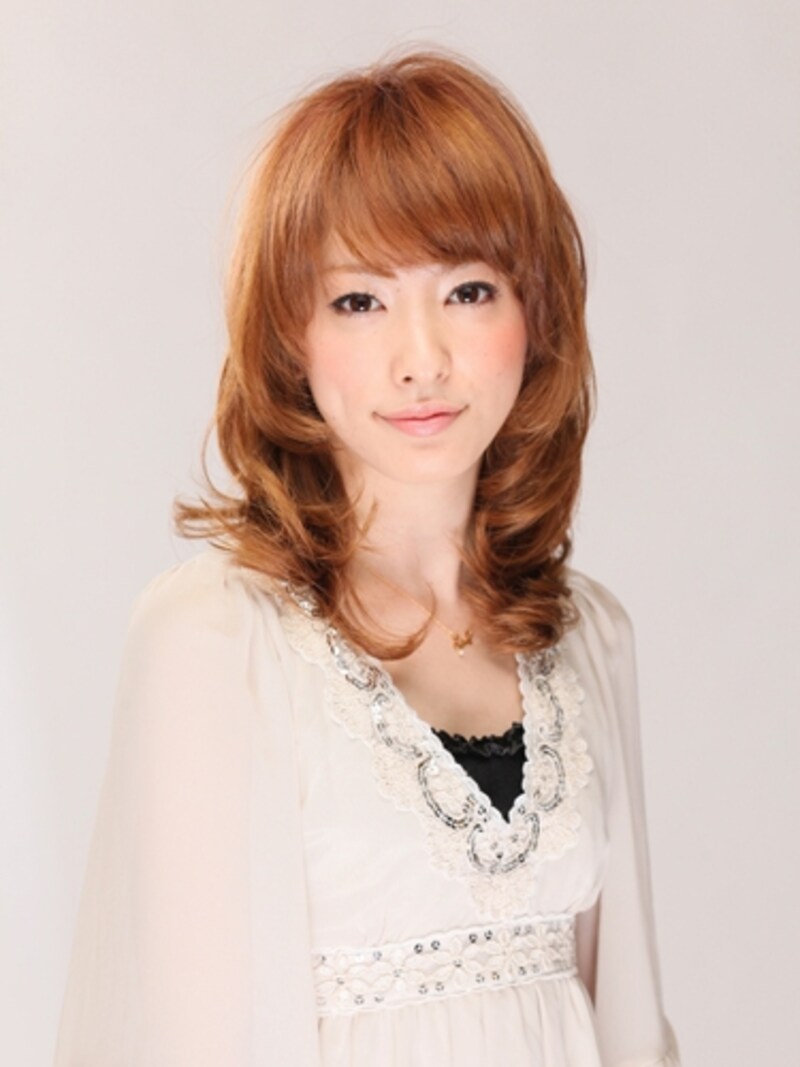 ゆらぎカールで愛されミディ