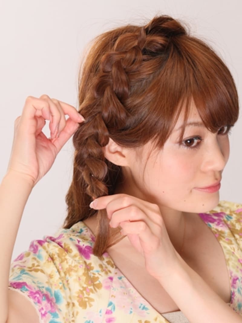 ところどころ大胆に崩す部分を入れる