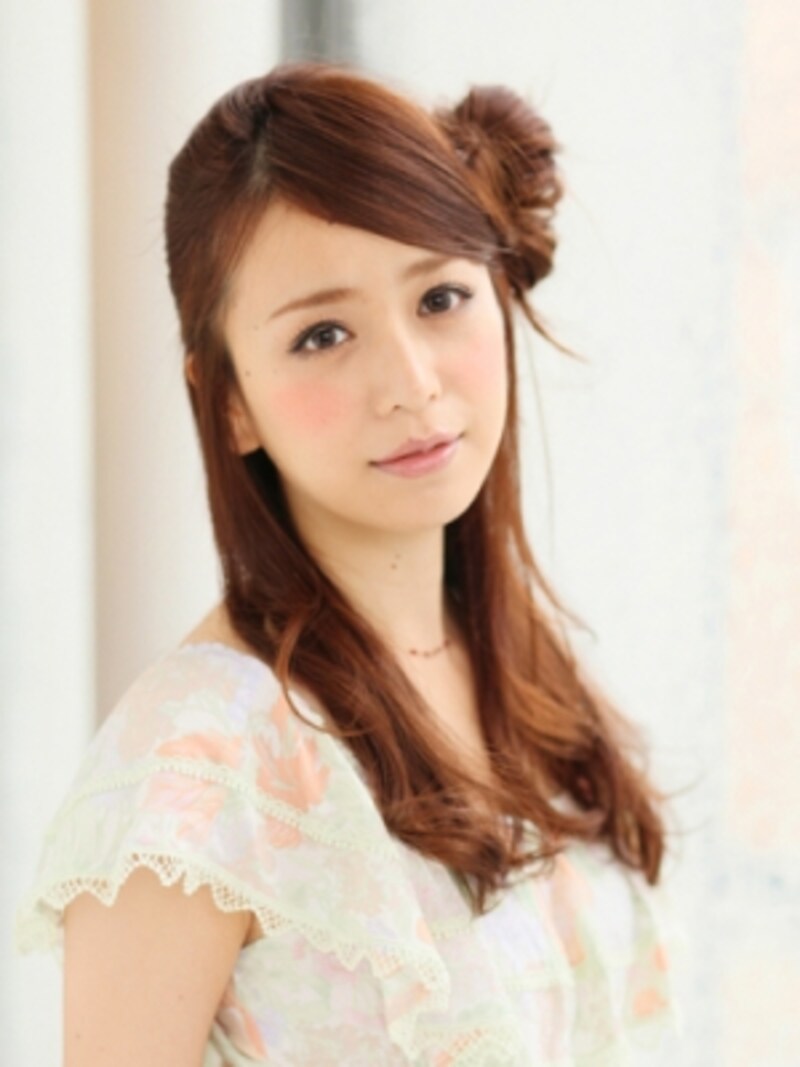 マーメイドバングで魅せる前髪アレンジ [ヘアアレンジ] All About
