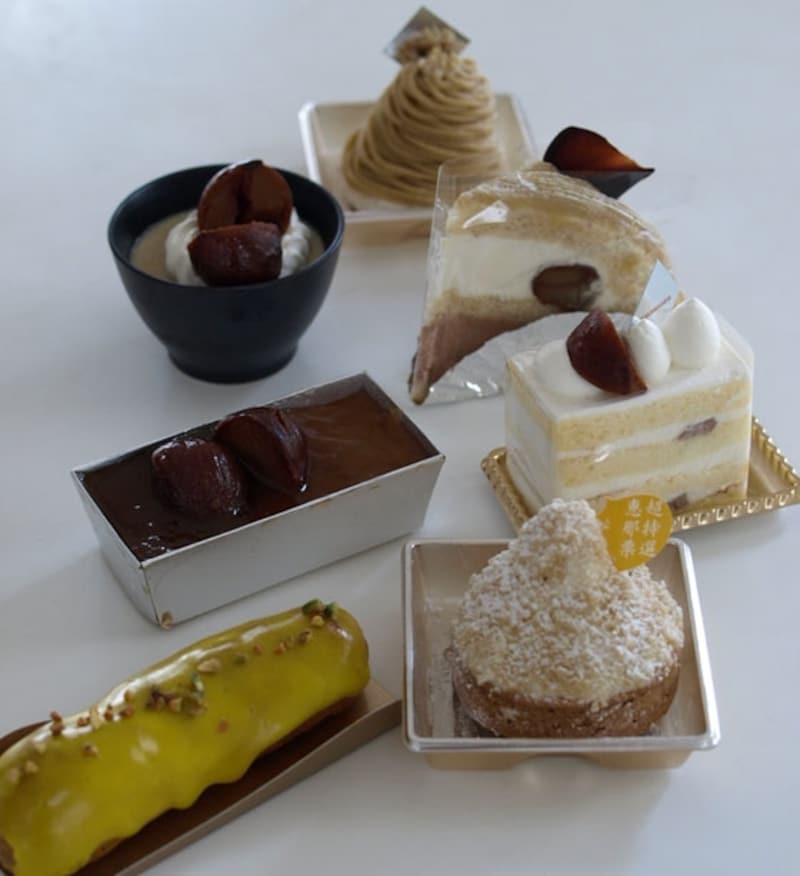 川上屋の洋菓子各種