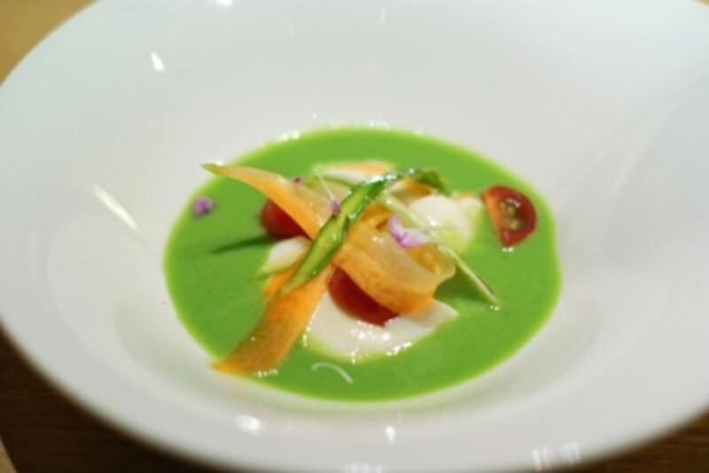 Blanc-manger lait de soja au gingembre