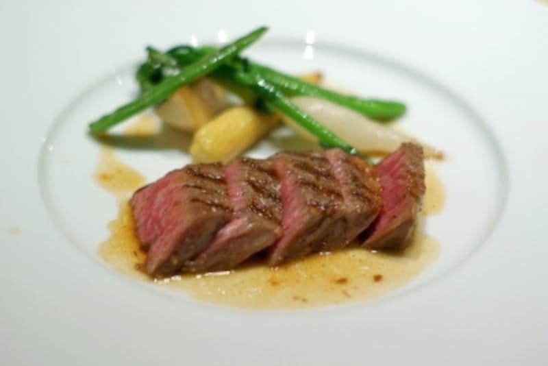 Boeuf roti, avec legumes des saison