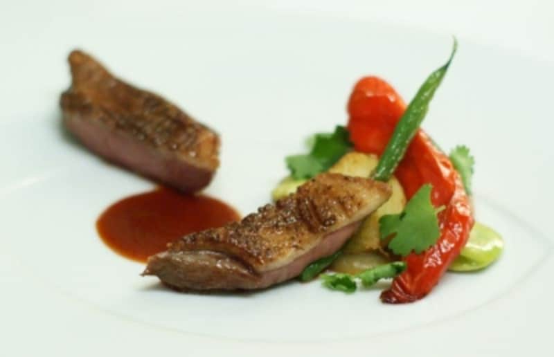 フランス産シャラン仔鴨のロースト