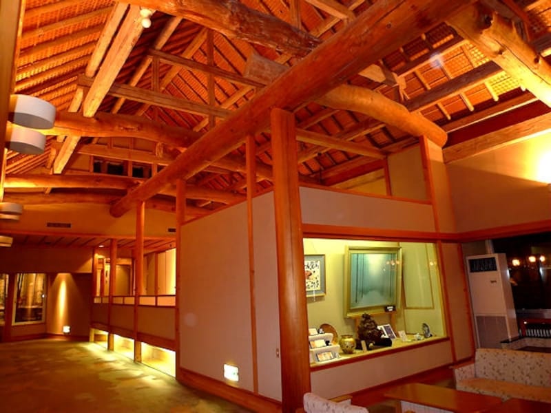 四万たむら館内